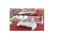 Rubber Patient Stretcher Trolley With Transfer X-Ray Radio Platform
