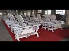 Manual Patient Transfer Stretcher Trolley With Side Rails